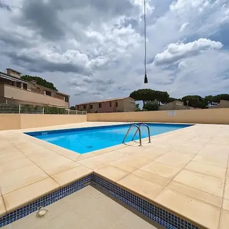 Appartement Pinede Piscine Clim Proche Plage Village Naturiste Agde Exterior foto