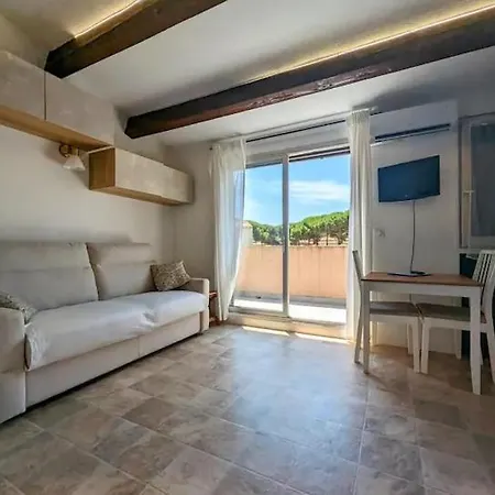 Appartement Pinede Piscine Clim Proche Plage Village Naturiste Agde Exterior foto